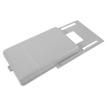 Under Desk Adhesive Drawer Organizer, Large Hidden Storage for Office Home, Light Grey