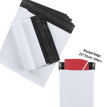 Poly Mailers 10x13 Inch 200 Pack Waterproof Self Seal  Bags for Clothing White