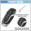 Replacement Shell for Ford Key Fob 3 Button Remote Case for Ford Explorer 2016‑2017 Quick DIY Protective Housing 4