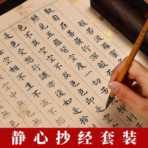 Dizang Sutra Chinese Calligraphy Copybook for Focused Character Practice and Scripture Text Memorization 1