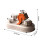 Interactive Miniature Drum Toy Including Preloaded Songs-Gray 4