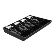 Cash Drawer Insert Replacement with Coin and Bill Compartments Multi‑Compartment Tray for Retail and Office Use
