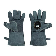 BBQ Heat Resistant Gloves up to 500 Non‑Slip Grip Grilling Gloves with Bottle Opener for Cooking and BBQ