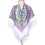 Comfortable Lightweight Polyester Shawl With Floral Print-Red 7