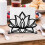 Heavy Duty Table Napkin Rack Tissue Box Stand-Turtle 1leaf 4