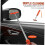 Telescopic Car Squeegee Windshield Cleaning Tool with Adjustable Handle and Streak Blade 4
