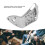 8 String Mandolin Tailpiece Replacement, Durable Metal Design with Screws, Easy Installation 3