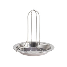 Stainless Steel Chicken Roaster Rack NonStick BBQ Grill Stand for Outdoor Barbecue Cooking