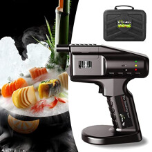 Cocktail Smoker Kit with USB Rechargeable Cold Smoke Generator for Whiskey Drinks and Food