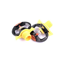 2PCS 1/2 Inch Rotating Garden Sprinkler Heads, Lawn Irrigation Micro Sprinklers with Quick Connect
