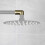 Brushed Gold Solid Brass Shower Head Adapter, 90 Adjustable Shower Arm Extension, Leak Fitc 2