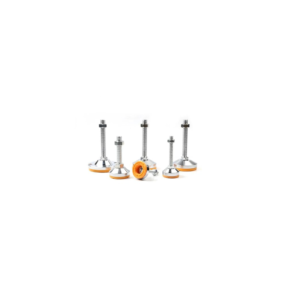M12 Adjustable Rubber Shockabsorbing Leveling Feet D40xm12x50 For Tables And Chairsâ¯ÂÂ¯Noise Reduction 9351714726528