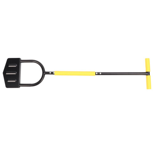 Saw Tooth Half Moon Lawn Edger Tool, Manual Garden Edger with Detachable Long Handle for Precise Edge Control 1