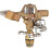 V60 Brass Sector Circle Sprinkler with 3/4" Male Connection 5