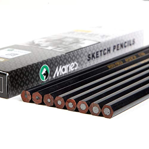Professional Drawing Pencil 4H Sketch Pencil with Ergonomic Hexagonal Grip for Precise Line Control 1