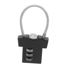 Zinc Alloy Combination Lock Keyless Durable Padlock for Gym Lockers Travel Luggage and Cabinets