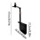 Adjustable Projector Mount for Ceiling and Wall, 360 Rotatable Bracket, Durable Metal Stand 2