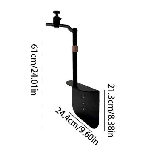 Adjustable Projector Mount for Ceiling and Wall, 360 Rotatable Bracket, Durable Metal Stand 1