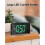 (S-green Digit) 25-26 Projection Alarm Clock, Digital Clock With 180 Rotatable Projector, 3-level Brightness Dimmer 5