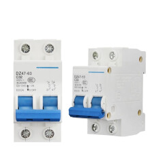 DZ4763 25A 2 Pole Mini Circuit Breaker C Type 400V DIN Rail MCB for Reliable Circuit Protection