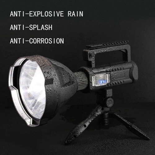 Flashlight 200000 Lumens Rechargeable, 200000 Lumen Flashlight, Brightest Flashlight, Worlds Brightest Flashlight, Flashlight 200000 Lumens (Large) 1