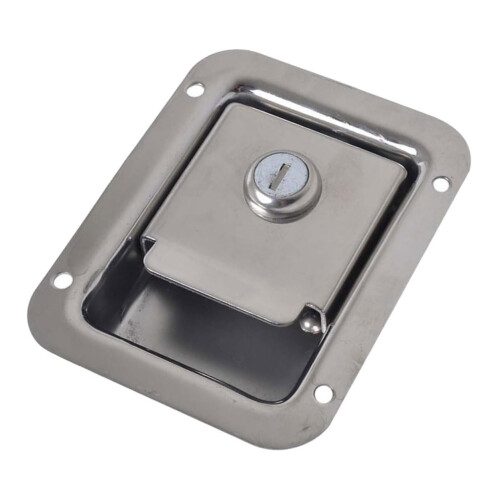 Durable Metal Toolbox Paddle Latch Lock Replacement Handle for RV Truck ATV UTV Storage