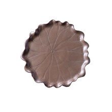 9.4 Inch Ceramic Plant Saucer for Indoor and Outdoor Use, Flower Pot Tray with Water Leakage Protection