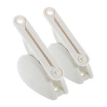 2pcs RV Door Catch Magnetic Latch for Motorhome, Quiet Nylon Push Closure, Easy Installation