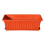 Rectangular Planter Box for Balcony and Garden, Brick Red Plastic Window Box with Dual Drainage System 1