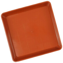 Square Plant Saucer Waterproof Plastic Pot Tray Durable PP Drip Tray for Indoor Outdoor Use