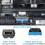 Computer Mainboard USB 3.0 Front 19PIN to 3.1 Type-C Front Panel Header Type-E Adapter 20 to 19 Pin Expansion Card 6