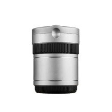 Aircraft Aluminum Car Ashtray for RAM 1500, Heat Resistant LED Auto Light, Detachable 3‑Section Design, Silver