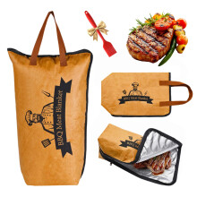 BBQ Blanket 21 Inch Reusable Grill Mat for Smoker, Meat Resting Blanket for Brisket Pork Turkey