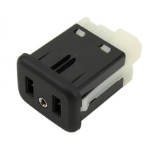 Car USB Adapter Dual Port Stereo Replacement for Chevrolet GM Cadillac 13519224 Easy Install