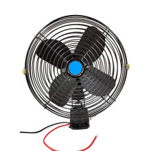 Car Cooling Fan 8 Inch Full Metal DC Fan 12V 24V Dual Speed Control for Truck RV Forklift Workshop