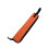 Canvas Drumsticks Carring Bag Drum Stick Protective Bag-Orange 1