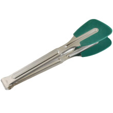 Stainless Steel Cooking Tongs for BBQ Grilling with Precision Grip Control Easy Clean Versatile Use