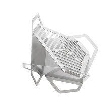 Portable Charcoal Grill with Fast Tool Assembly, Foldable BBQ Stove for Outdoor Camping