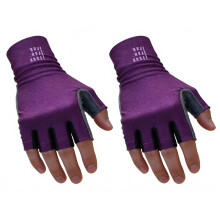 Bicycles Glove Shock-Absorbing Breathable Half Finger-Purple M