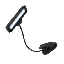 LED Music Stand Light with USB Rechargeable Battery, Eye Protection Clip On Lamp for Piano and Guitar