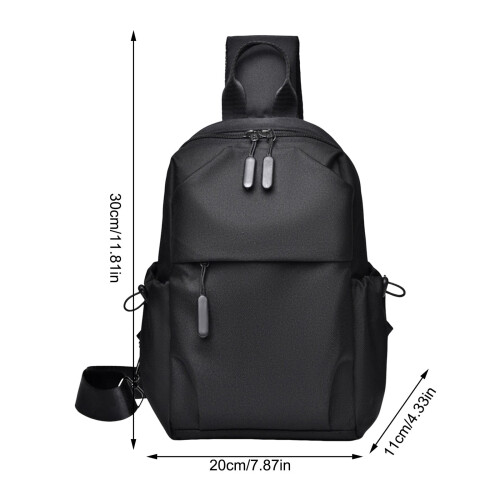 Men's Chest Bag Casual Daily Use 1 Pack 1