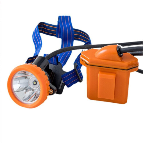 Explosion Proof Rechargeable Mining Headlamp for Helmet, Waterproof LED Light with Durable Rugged Design