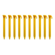 10PCS Heavy Duty Tent Stakes for Camping – Secure Wind Resistance Outdoor Canopy and Beach Anchors Set