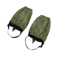 Waterproof Hiking Gaiters Adjustable Ankle Fit Durable Snowproof Outdoor Protection Army Green