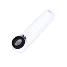 40X Jewelers Loupe with Dual LED Light Magnifying Glass for Jewelry Coins and Stamps + Carry Pouch