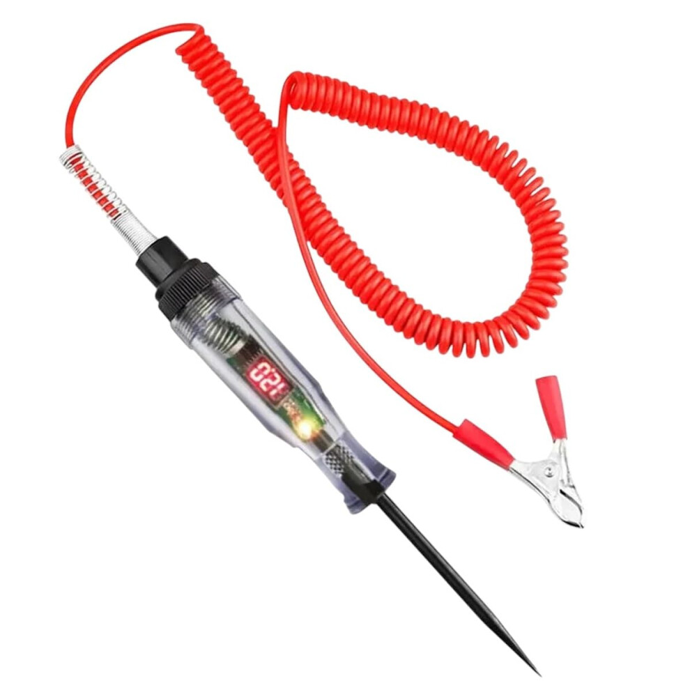 Car Voltage Tester 6V24v Automotive Circuit Tester Pen For Reliable Voltage Detection Light 9351714731492