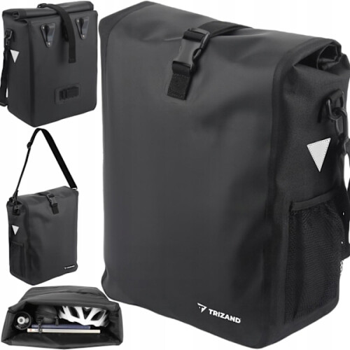 Torba rowerowa - 15 l czarna 1