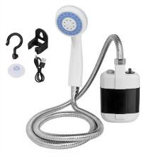 Portable Camping Shower with Hose, Rechargeable Handheld Outdoor Shower Pump for Hiking Beach Car Wash