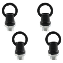 4 piezas de extensión de cadena para candelabro de alta resistencia de 10 mm para lámparas colgantes, cadena para lámpara colgante a pru