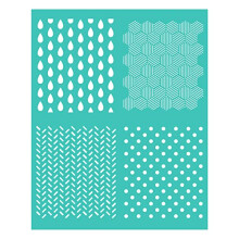 Self Adhesive Silk Screen Stencil 8x10in Reusable Mesh Design for Wood Fabric Glass DIY Crafts Decor
